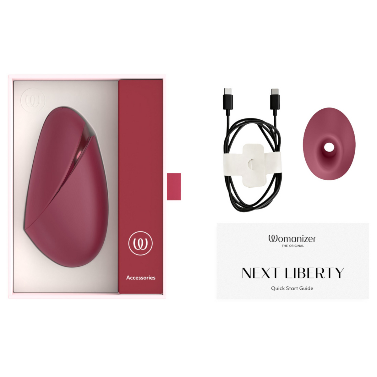 Womanizer Next Liberty Bordeaux