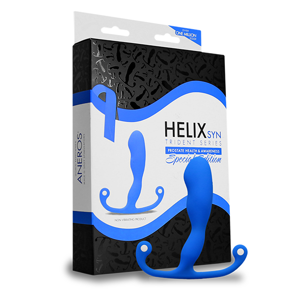 Aneros Blue Helix Syn Trident Retailer Kit
