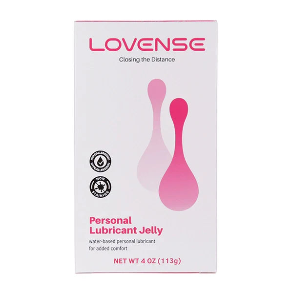 Lovense Closing the Distance Personal Jelly Lubricant 4 oz