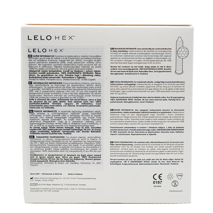 HEX Original Condoms - Sexy Living