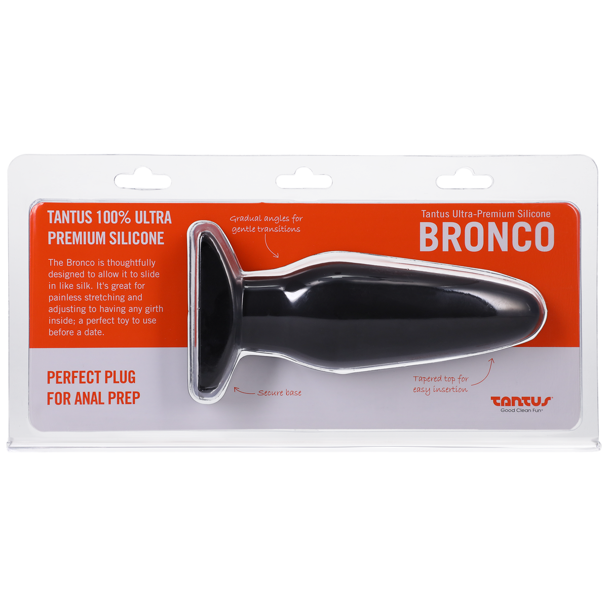 Silicone Bronco Silicone Butt Plug - Sexy Living