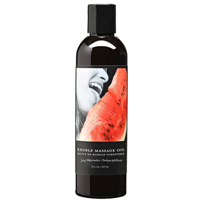 Edible Massage Oil Watermelon 8 fl oz / 237 ml - Sexy Living