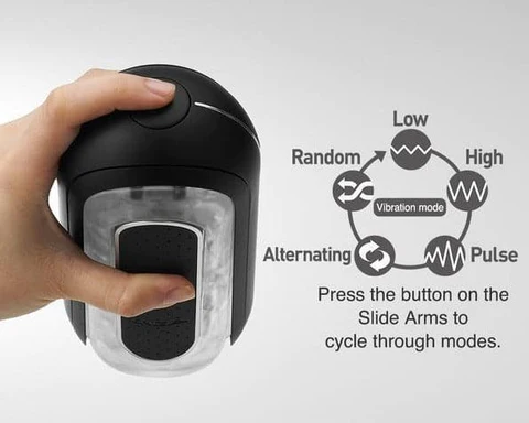 Flip Zero Black Electronic Vibration - Sexy Living