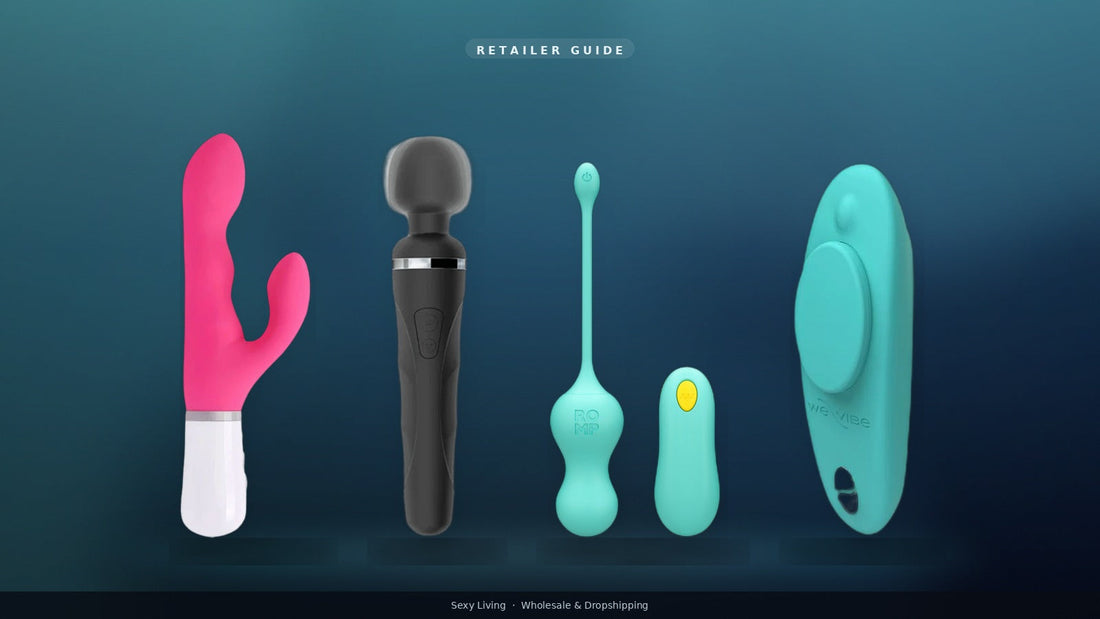 Remote control vibrators retailer guide lineup: Lovense Nora, Domi 2, ROMP Cello, We-Vibe Moxie+