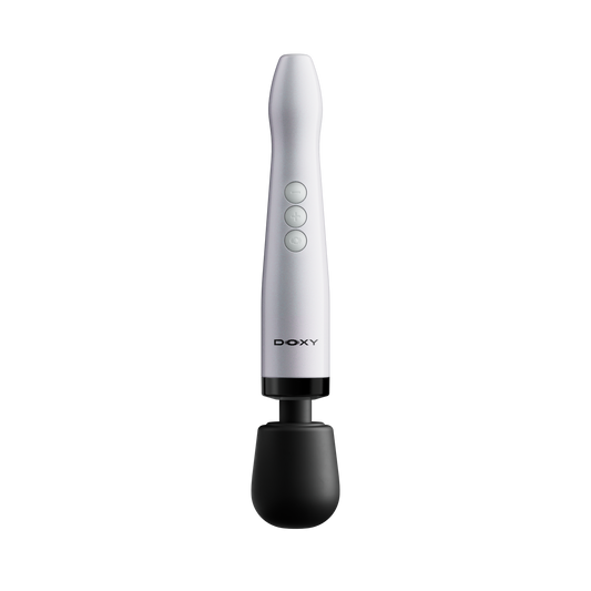 Doxy Die Cast Max Cordless Wand Massager (White)