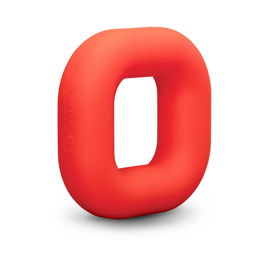 b-Vibe Flex Ring Bulk Silicone Cock Ring (Red)
