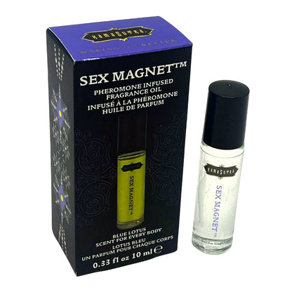 TESTER - SEX MAGNET Pheromone - Blue Lotus Roll On Fragrance Oil  .33oz