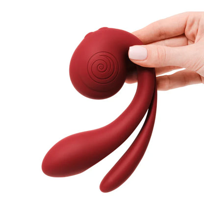 SVibe Snail GIZI PRO vibrator, bordeaux