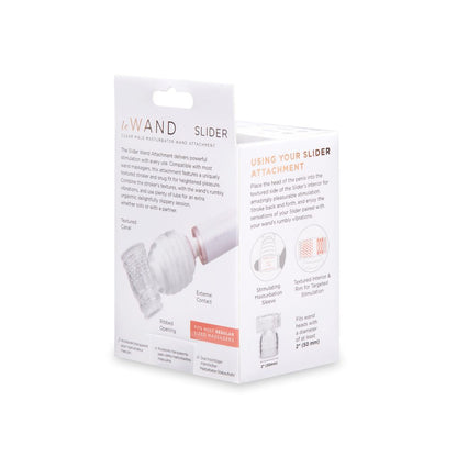 TESTER - LE WAND CLEAR MALE MASTURBATOR WAND ATTACHMENT