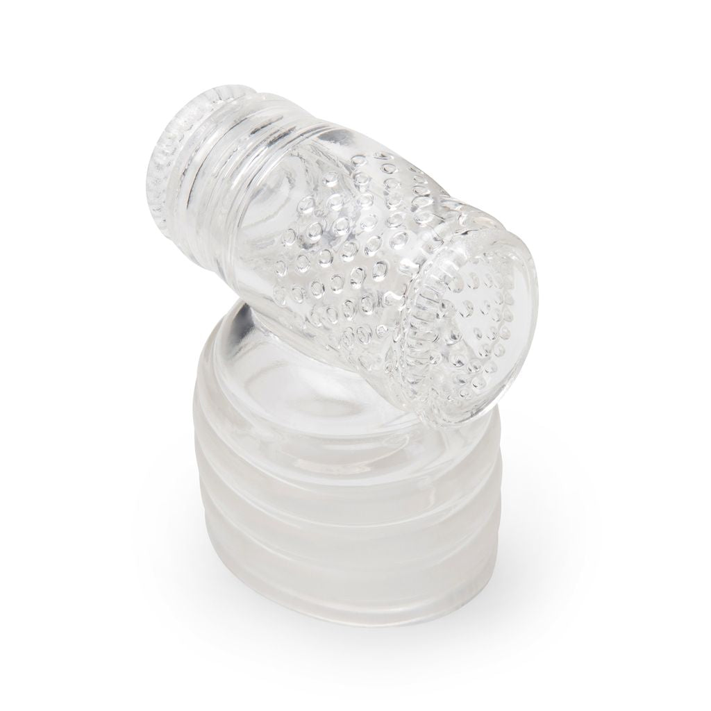 TESTER - LE WAND CLEAR MALE MASTURBATOR WAND ATTACHMENT