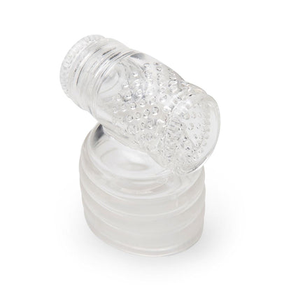 TESTER - LE WAND CLEAR MALE MASTURBATOR WAND ATTACHMENT