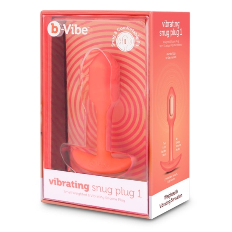 TESTER - VIBRATING SNUG PLUG | S | ORANGE