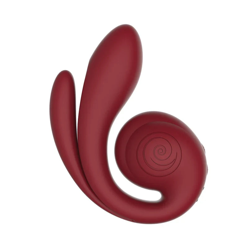 SVibe Snail GIZI PRO vibrator, bordeaux