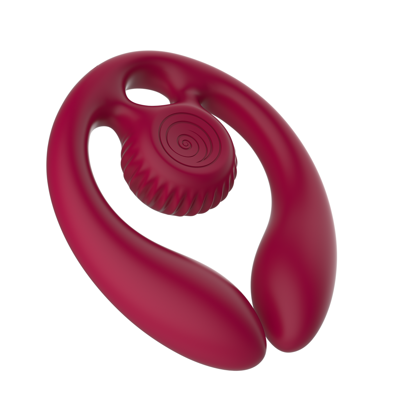 SVibe Snail GIZI Duo Couples Stimulator, burgundy