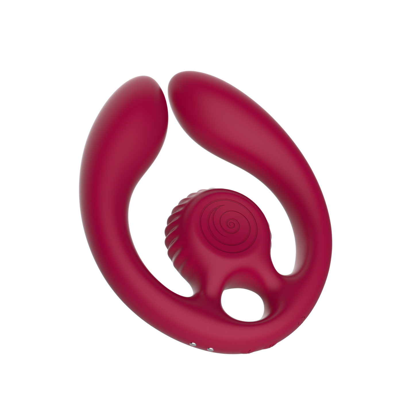 SVibe Snail GIZI Duo Couples Stimulator, burgundy