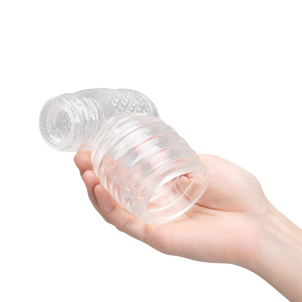 TESTER - LE WAND CLEAR MALE MASTURBATOR WAND ATTACHMENT