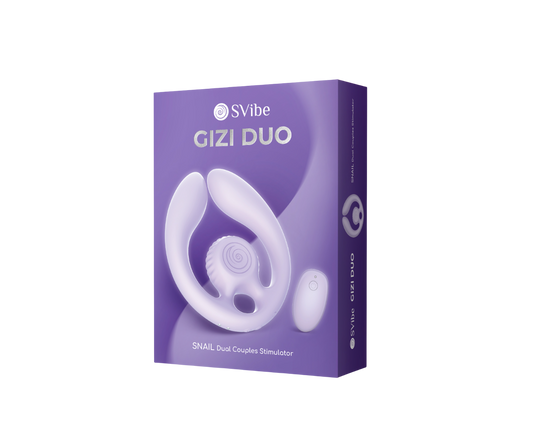 SVibe Snail GIZI Duo Couples Stimulator, lilac