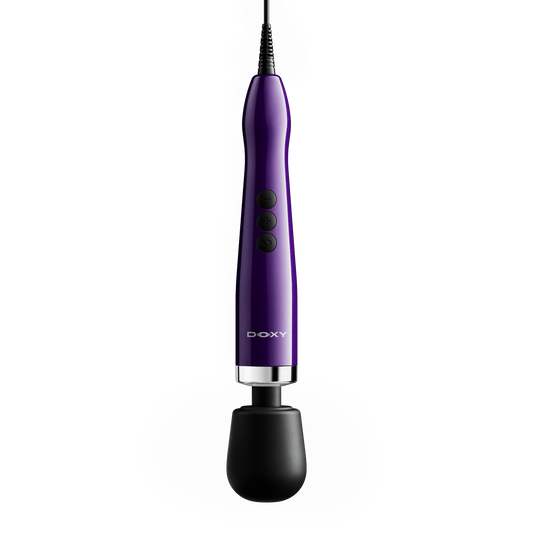 Doxy Die Cast Max Plug-In Wand Massager (Purple)