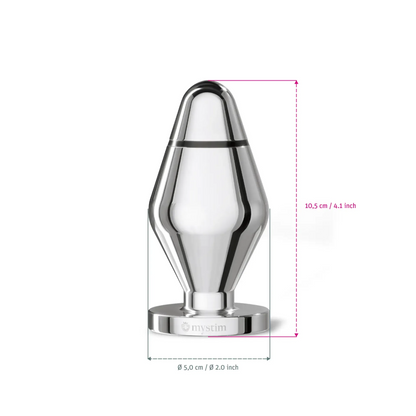 Mystim John Buttplug L, (Mystim Roundplug)