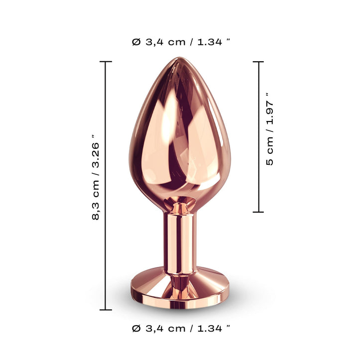 Diamond Plug Rose Gold - Sexy Living