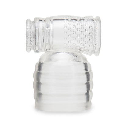 TESTER - LE WAND CLEAR MALE MASTURBATOR WAND ATTACHMENT