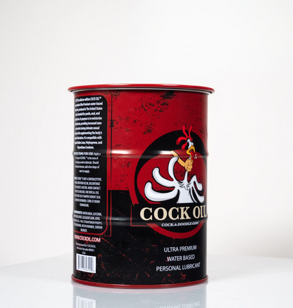Collector’s Edition Cock Oil Branded Drum – Empty