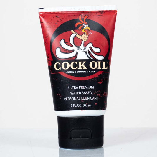 Cock Oil Water-Based Lubricant – Squeeze Tube 2 oz
