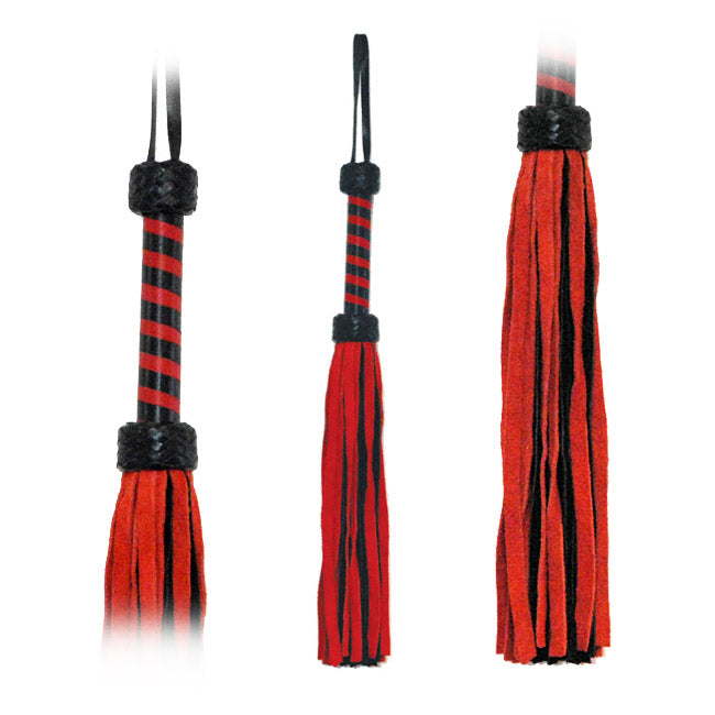 Flogger Suede Tails 18in - Sexy Living