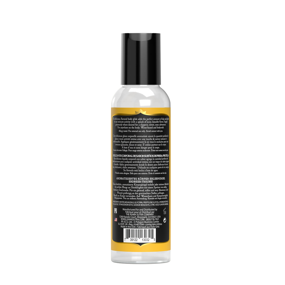 Divine Nectars Flavored Body Glide Coconut Pineapple 2 fl oz