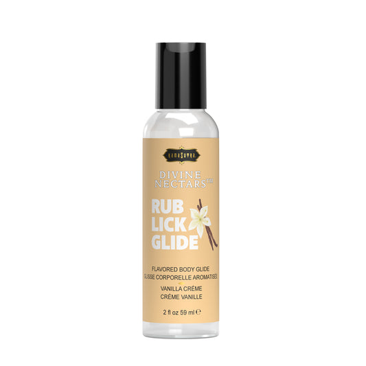 Divine Nectars Flavored Body Glide Vanilla Crème 2 fl oz