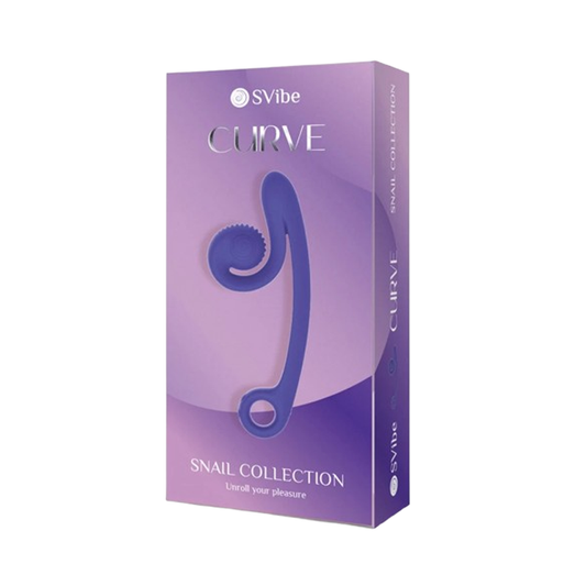 SVibe Snail CURVE vibrator, purple