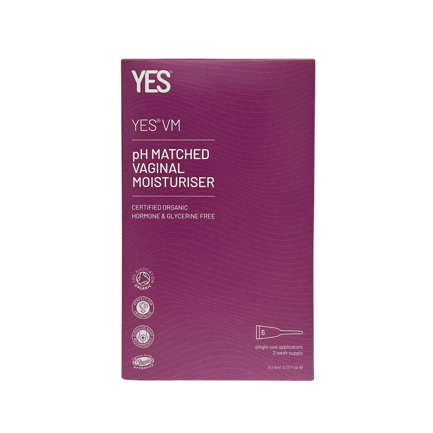 YES LUBRICANTS Vaginal Moisturiser Apps 6x5ml personal lubricant