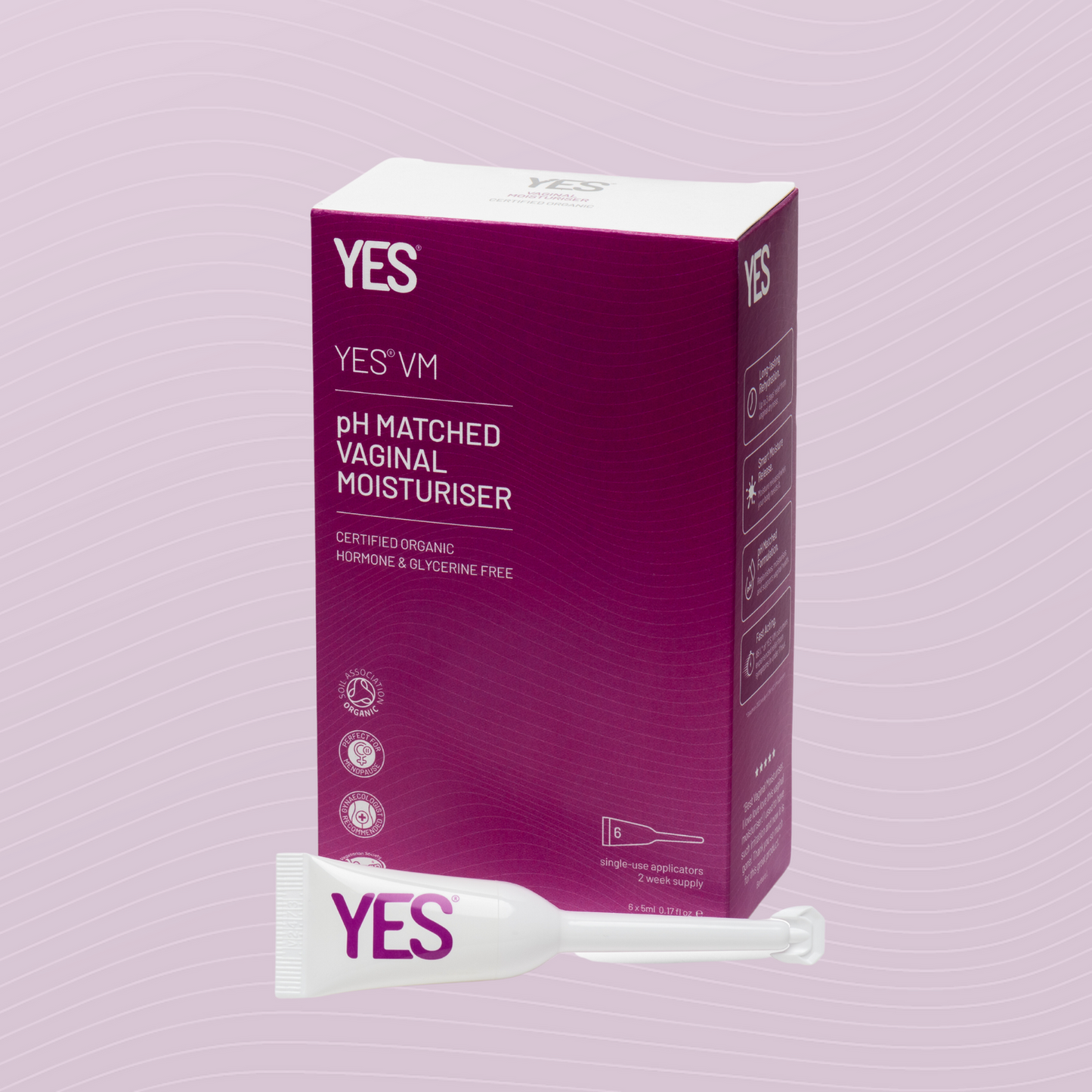 YES LUBRICANTS Vaginal Moisturiser Apps 6x5ml personal lubricant