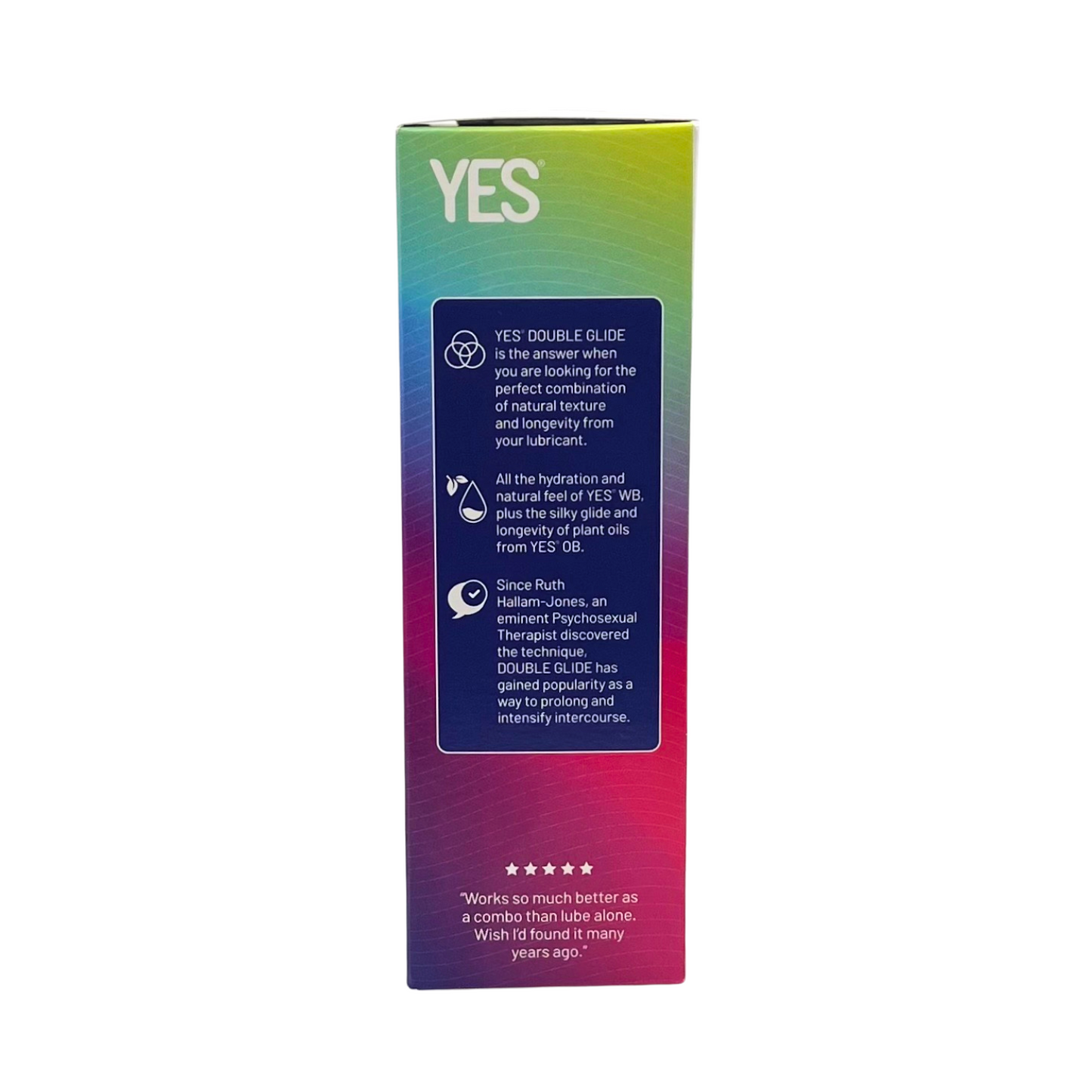 YES LUBRICANTS DG (Double Glide) WB Water Based and OB Plant-Oil Based