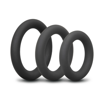 SNUG RING SWOLE - 3-PACK SNUG FIT THICK SILICONE COCK RING