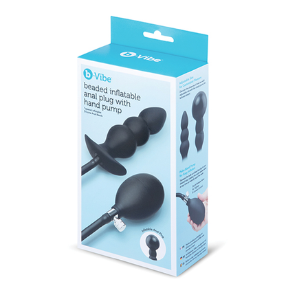 TESTER - B-VIBE INFLATABLE ANAL PLUGS