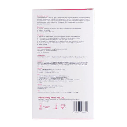 Lovense Closing The Distance Personal Jelly Lubricant 4oz