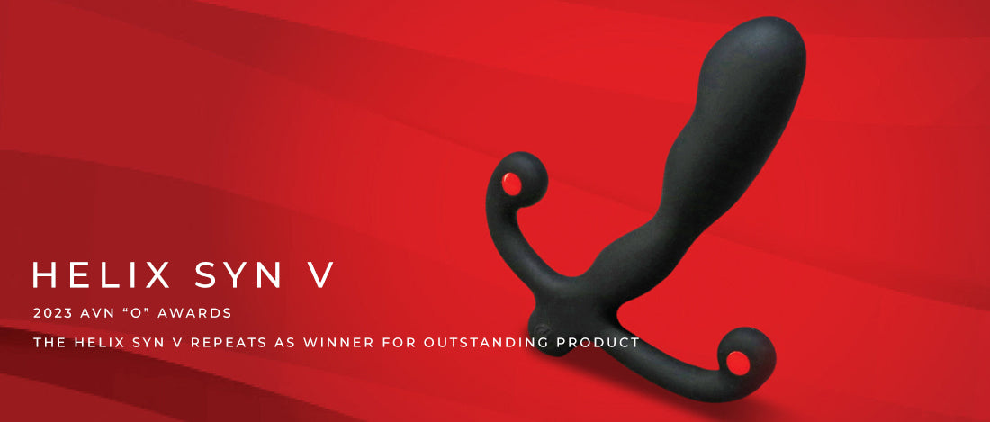 Aneros Helix Syn V Prostate Massager | 24 Vibration Modes & USB Rechargeable Aneros Helix Syn V Prostate Massager | 24 Vibration Modes & USB Rechargeable