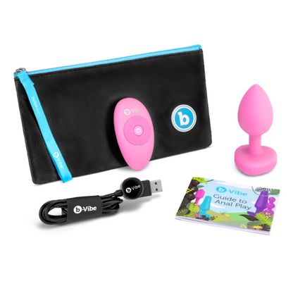 TESTER - VIBRATING HEART PLUG S/M