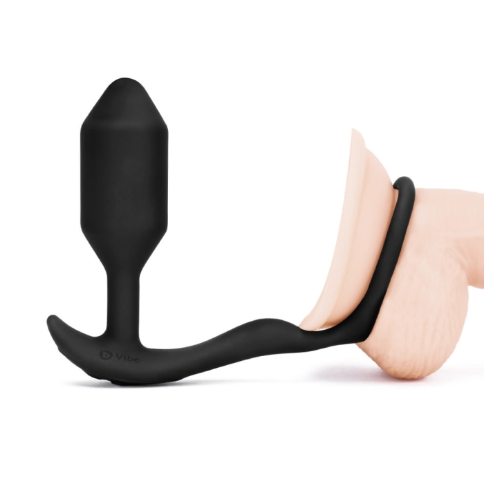 TESTER - VIBRATING SNUG & TUG | M | BLACK