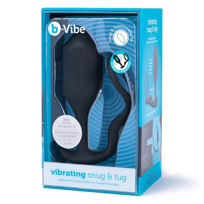 TESTER - VIBRATING SNUG & TUG | XL | BLACK