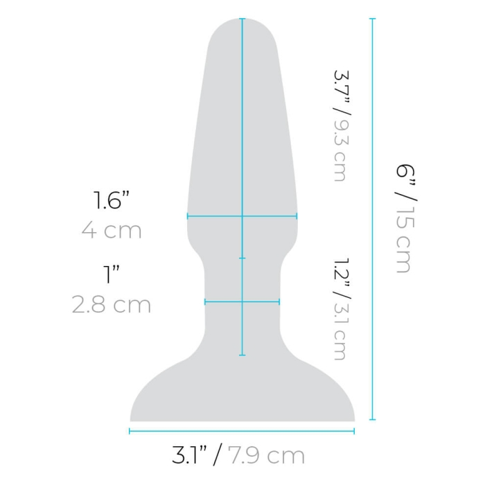 TESTER - RIMMING PLUG 2 | BLACK