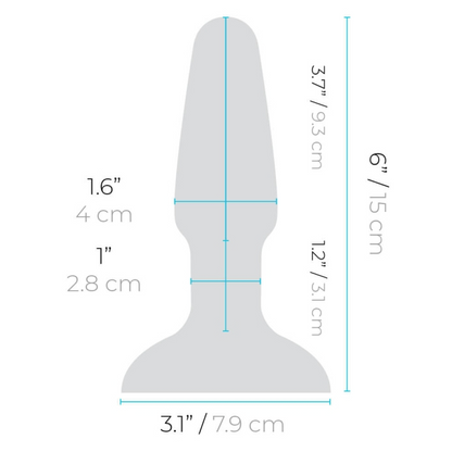 TESTER - RIMMING PLUG 2 | BLACK