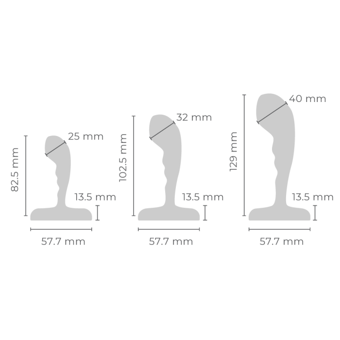 TESTER - STAINLESS STEEL P-SPOT TRAINING SET