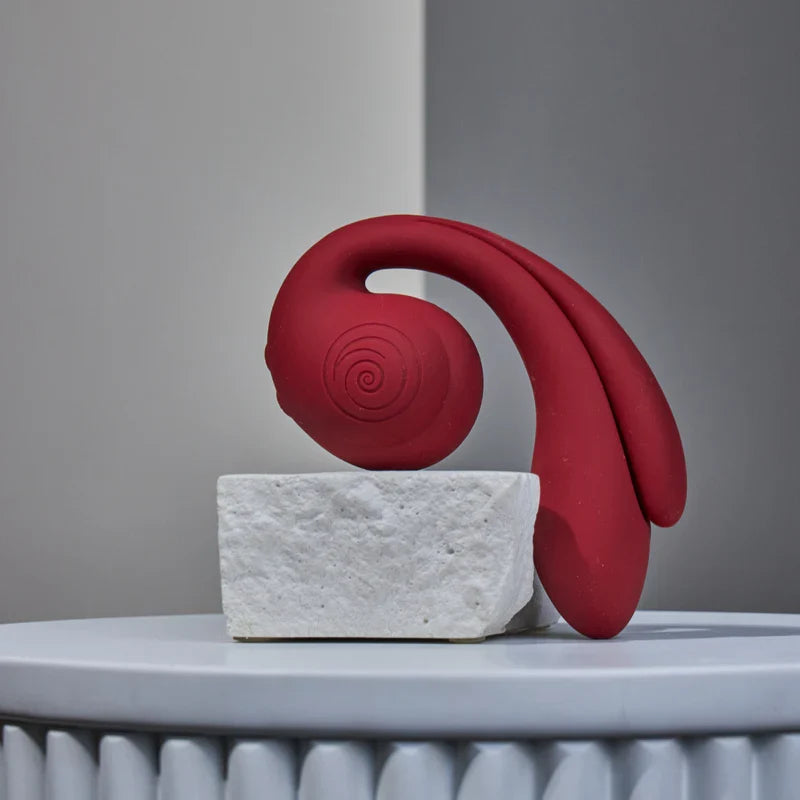 SVibe Snail GIZI PRO vibrator, bordeaux