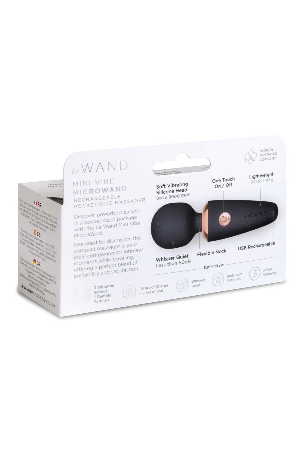 TESTER - LE WAND MINI MICRO WAND BLACK