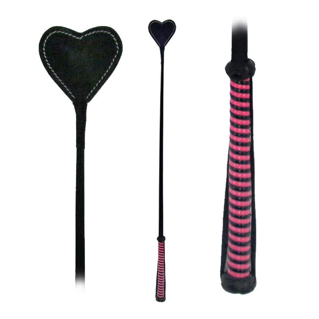 Riding Crop Heart Shaped Vegan Friendly - Sexy Living