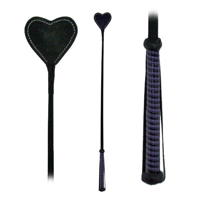 Riding Crop Heart Shaped Vegan Friendly - Sexy Living