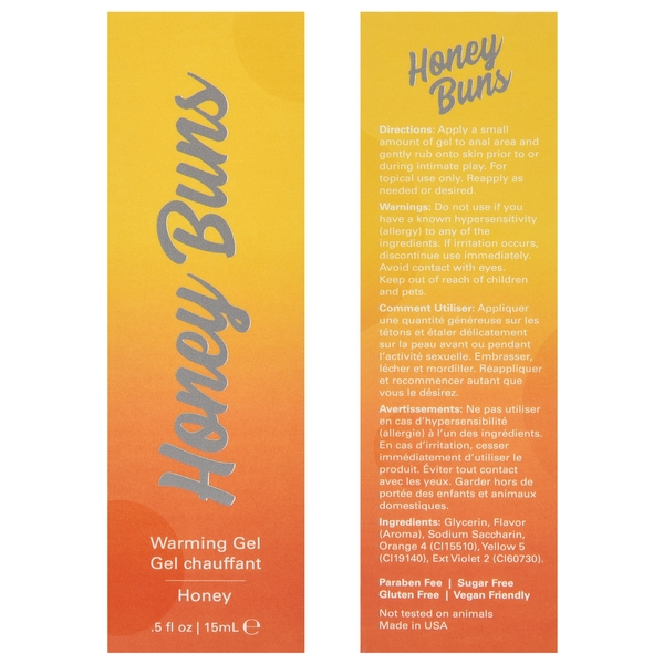 HONEY BUNS WARMING AROUSAL GEL - Sexy Living