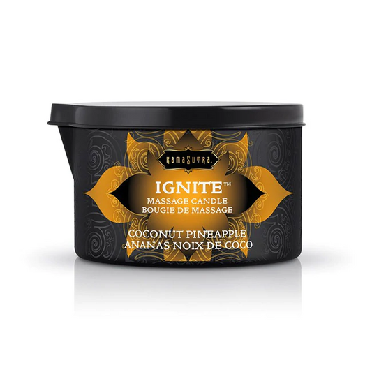 Ignite Massage Oil Candle Coconut Pineapple